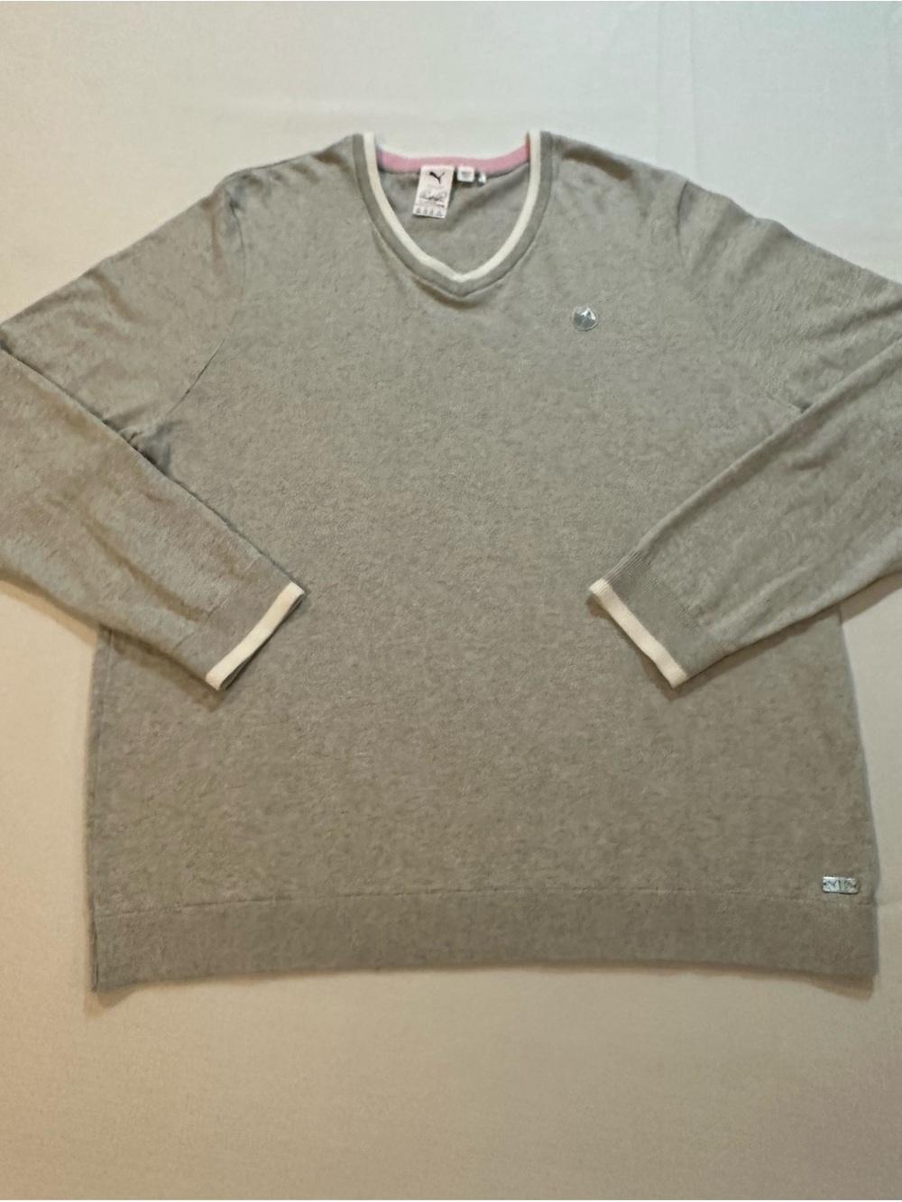 PUMA x Arnold Palmer Gray Golf Sweater Men’s XXL
